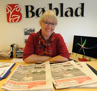 REDAKTØR: Hilde Eika Nesje i Bø blad.
