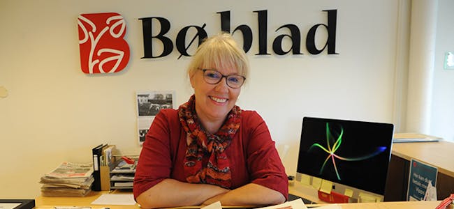 REDAKTØR: Hilde Eika Nesje i Bø blad.