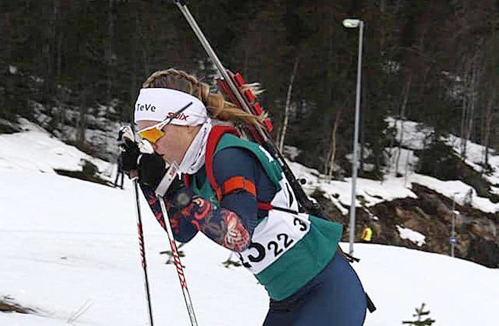 Mari Haugenes Elvestad gjekk også godt sprinten.