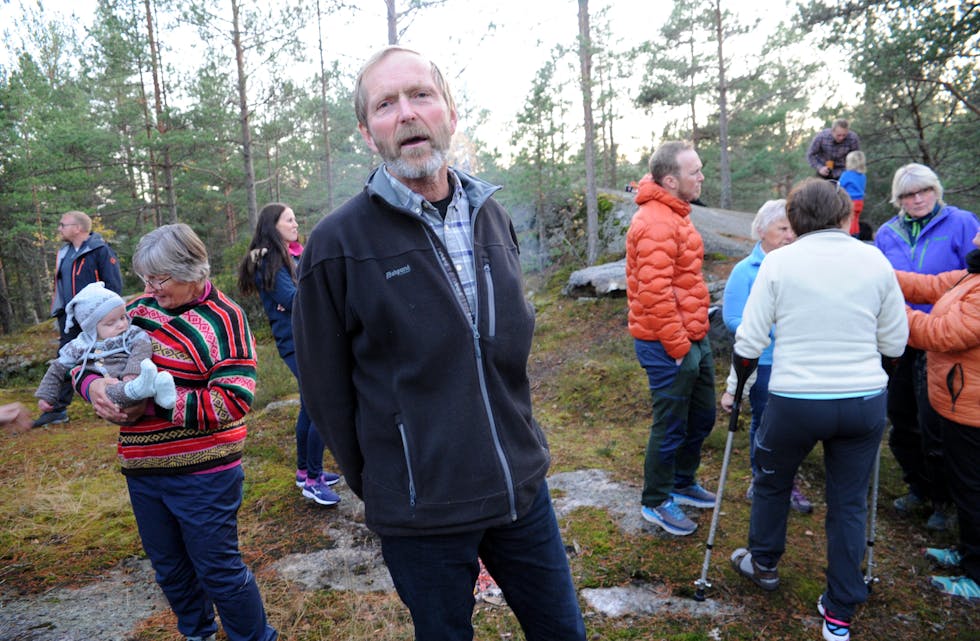 NÆRTUR: Arne Hjeltnes meiner det er viktig å ta vare på turområde i nærmiljøet. 
Bergenåsen