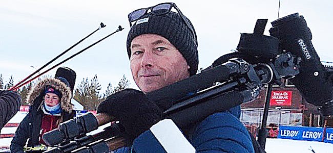Eldsjel Lars Håkonsen slik mange var vant til å sjå han.