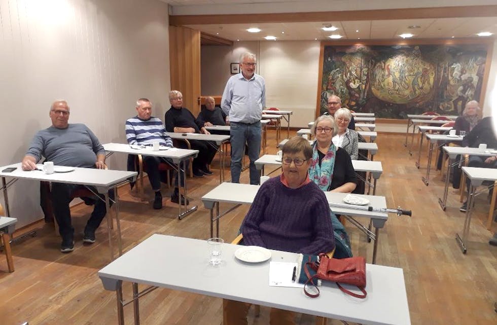 SENIORAR: På eit møte i Midt-Telemark Arbeiderparti nyleg var etablering av seniorforum tema.