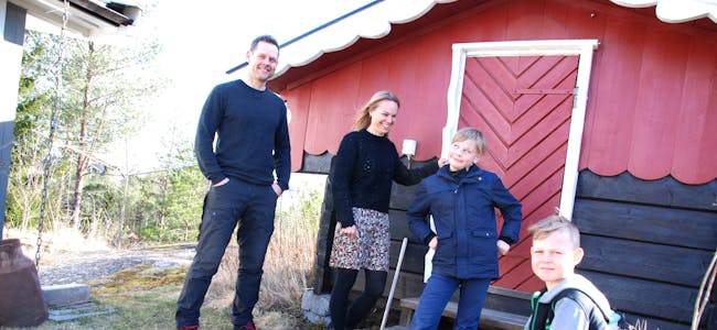 


FRÅ NEDERLAND OG DANMARK. Familien Bakker Dybro er blant dei mange utanlandske innflyttarane til Bø dei siste 20 åra. F.v. Mads, José, Jalte og Xander.