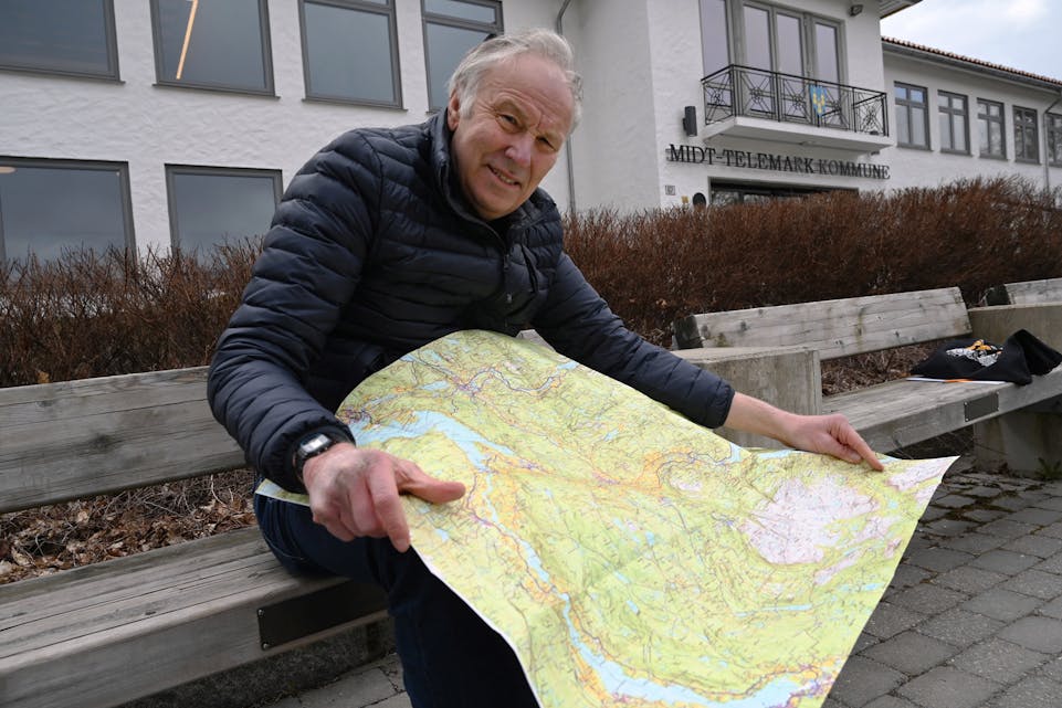 Tredje generasjon turkart: Bø orienteringslag ved Per Christian Hagen har klart nye og fine tur- og sykkelkart for eit utvida område i Midt-Telemark.