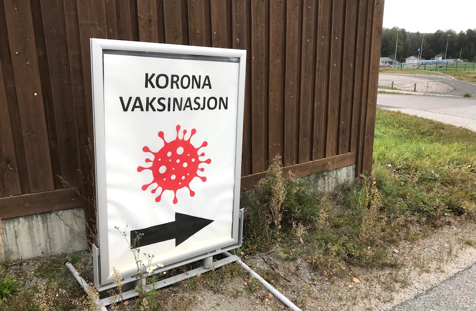 SANDVIN: Også barn og unge i Midt-Telemark skal bli vaksinerte på vaksinestasjonen på Sandvin.