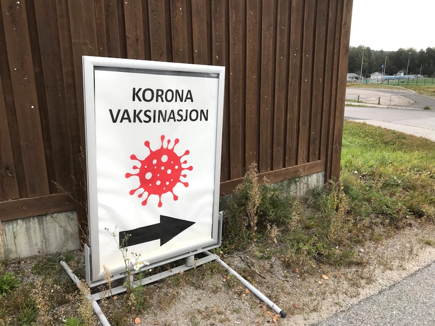 SANDVIN: Også barn og unge i Midt-Telemark skal bli vaksinerte på vaksinestasjonen på Sandvin.