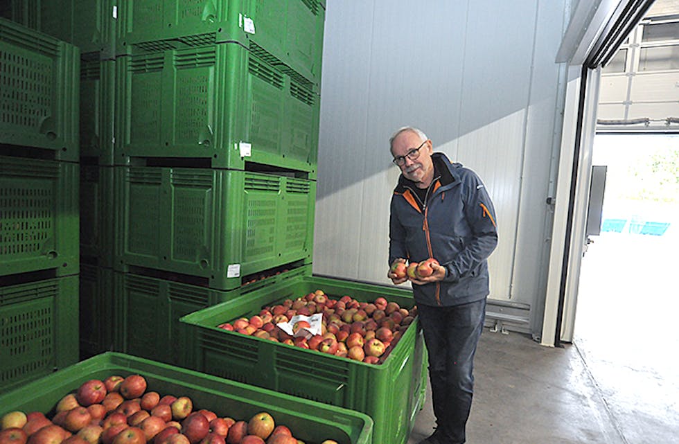 Telefrukt ULO ultralågt oksygen lagring eple langtidslagring vintereple Svein Børte
