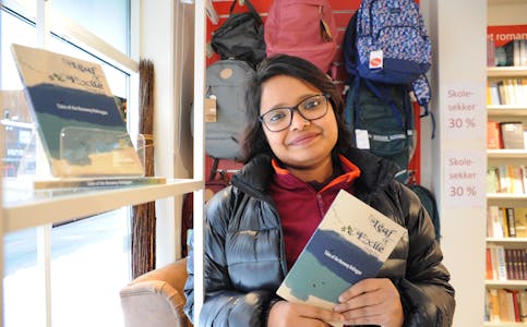UTE MED BOK: Fribyforfattar Fahmi Ela er ute med novellesamlinga «Leaf of Exile».
