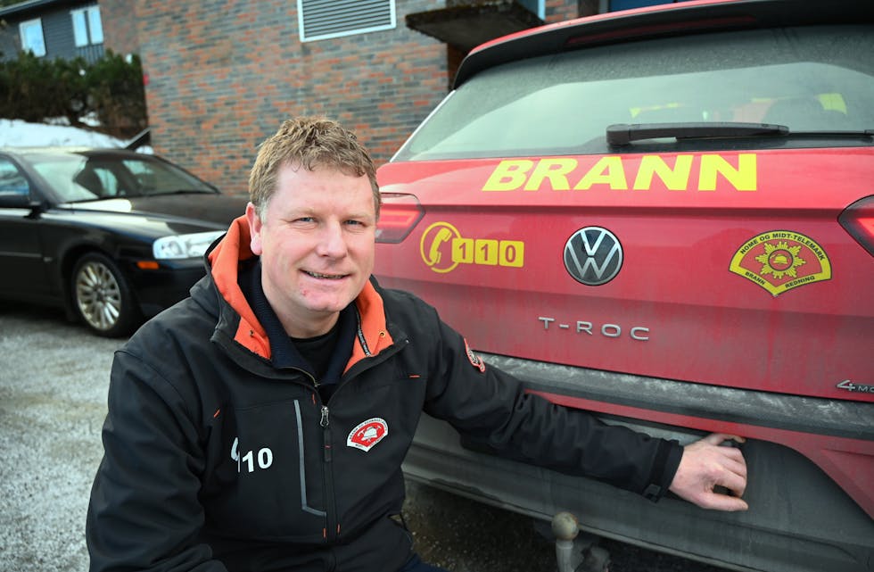 BRANNSJEFEN: Svein Ove Kåsa er brannsjef i Nome og Midt-Telemark Brann og Redning og har fire brannstasjonar i sitt distrikt.