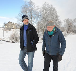 ELDSJELER I TURLAGA: Arne W. Hjeltnes og Anund G. Lindheim er veteranar og eldsjeler i høvesvis Bø turlag og Gvarv turlag.