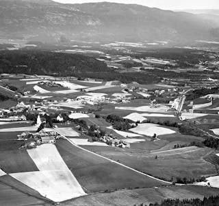 Luftfoto frå 1930-åra
