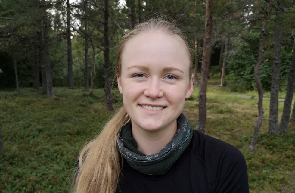 BORTEBUAR: Nina Kaasa (22) frå Bø.