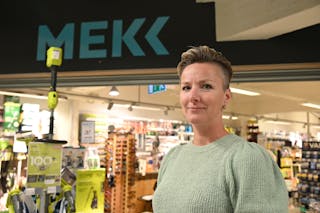 STENGDE DØRENE: Margrethe Seljord stengde butikken i slutten av november. Veit du kor mange år butikken hadde vore på Bøsenteret?