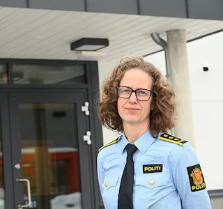 Sigrid Dahl, politiinspektør og politistasjonssjef for Midt- og Vest-Telemark.