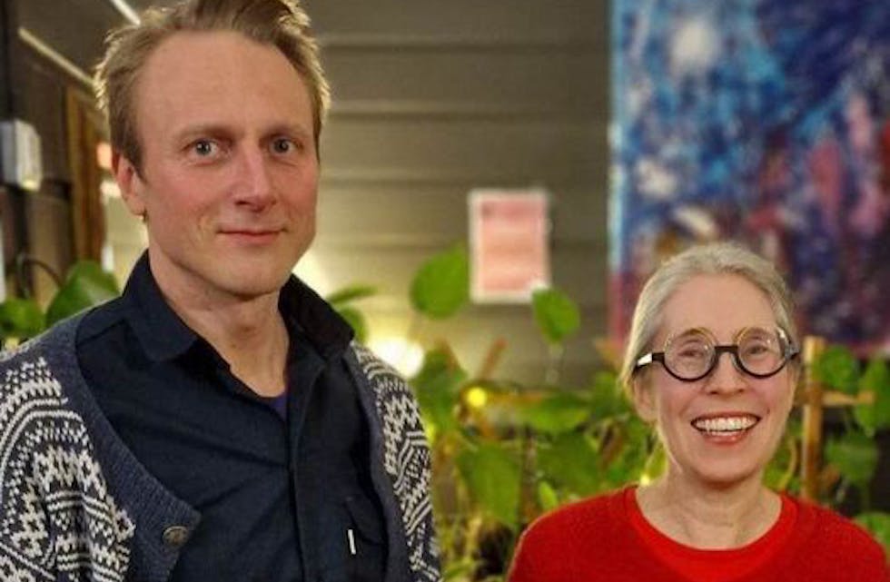 TO PÅ TOPP: Sigbjørn Hjelmbrekke og Ellen Hageman toppar lista i Rødt Midt-Telemark