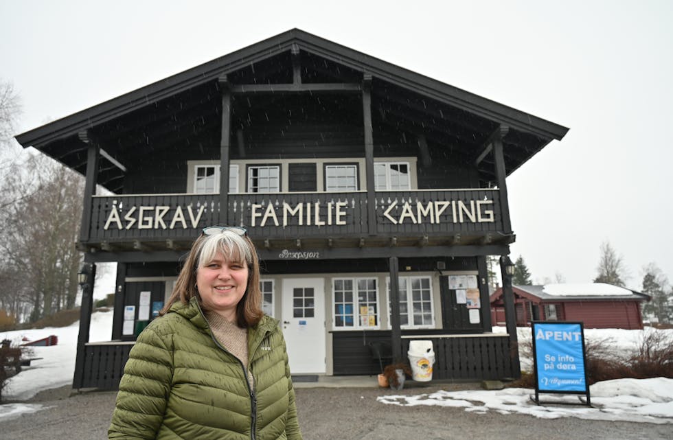 VELKOMEN: Elisabeth Torstveit Stenstad håpar på mange påskegjester.
Åsgrav familiecamping