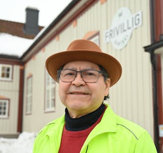 FRIVILLIG: – Frivilligsentralen er ein fin stad for integrering i lokalsamfunnet, seier Simon Benitez
Internasjonale Midt-Telemark