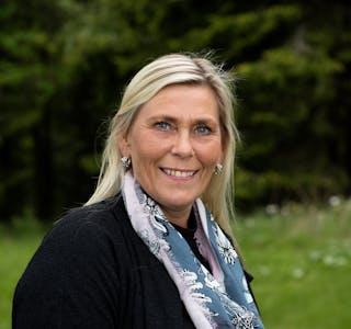 LO-sekretær Kristin Sæther.