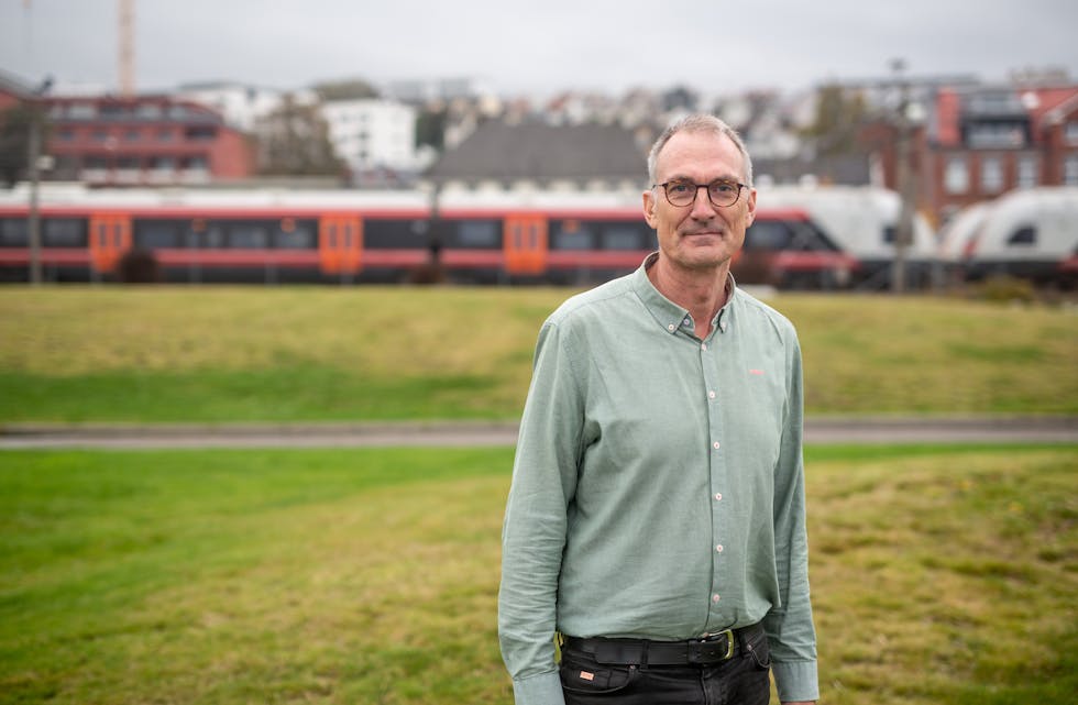 MEINING: Harald Moskvil, gruppeleiar for MDG på fylkestinget og medlem av Lyntogforum for Vestlandsbanen.