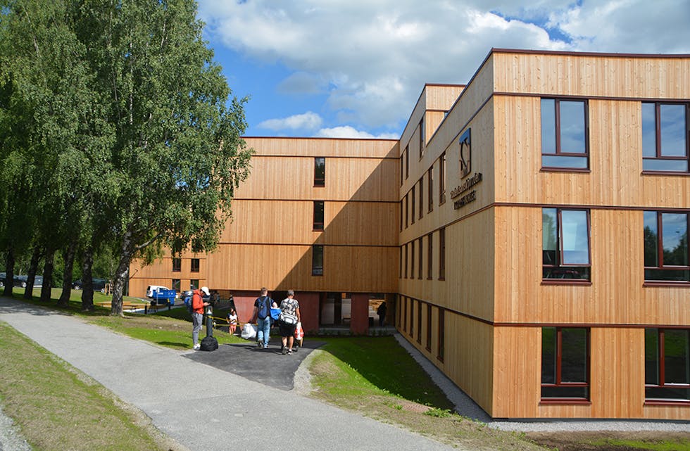 TIL STUDENTAR: Studentsamskipnaden i Sørøst-Norge har blant anna bygd denne studentheimen i Gullbring. 