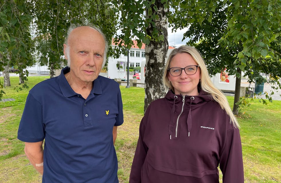 MEINING: Arnold Aarmodt og Karin Hagen, Arbeiderpartiet.