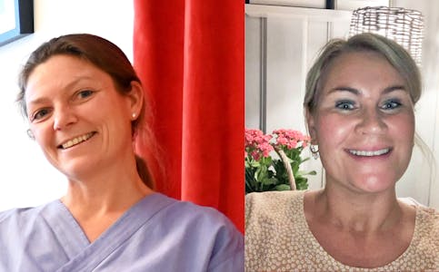 PÅ TOPP: Ruth Hogstad-Erikstein og Helene Haukvik toppar listene etter valet.