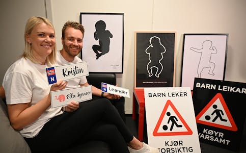 HOBBYBEDRIFT: Silje Jønnardalen og Jostein Haugland har starta hobbybedrift saman. 