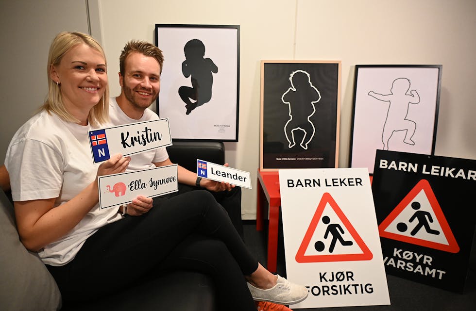 HOBBYBEDRIFT: Silje Jønnardalen og Jostein Haugland har starta hobbybedrift saman. 