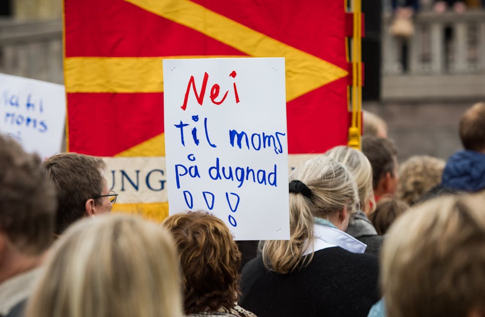 NEI TIL MOMS PÅ DUGNAD: Frivillighet Norge vil ha reglar om momskompensasjon for frivillige lag.