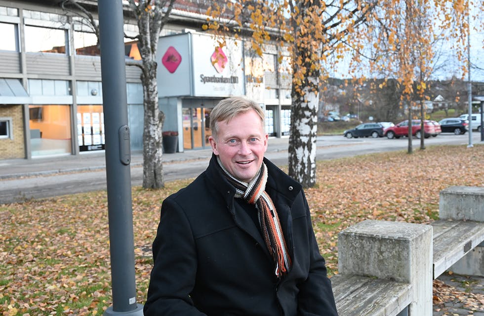 UTVIKLING: Ben Roger Elvenes, administrerande direktør i Sparebanken Din Telemark.