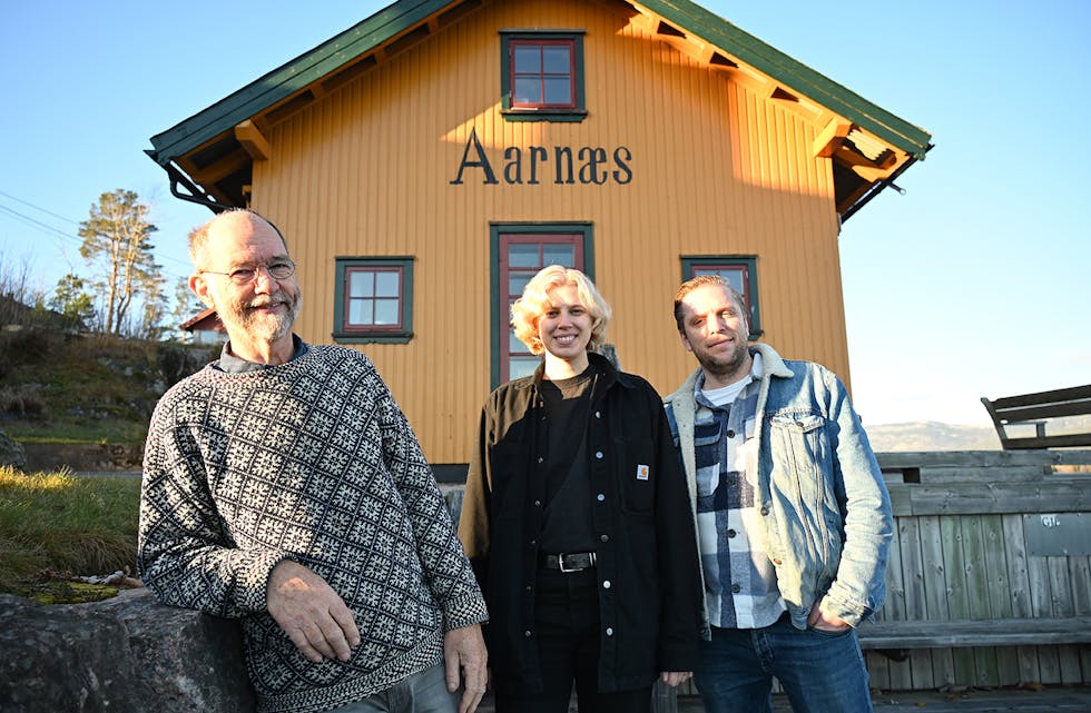 TRIO: Henrik Ødegaard, Anne Fagermo og Jan Birger Akerhaugen.   