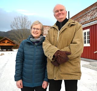 KONSERT: Helene Waage og Trond Villa gler seg til konsert.