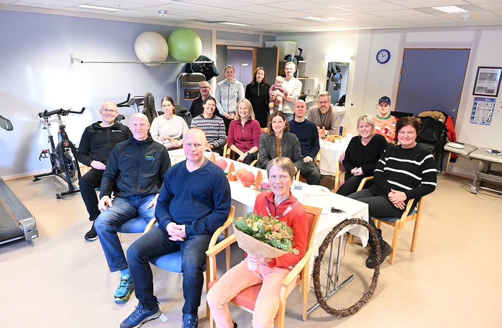 TAKKA AV: Fysioterapeut Halldis Bergland blir pensjonist.