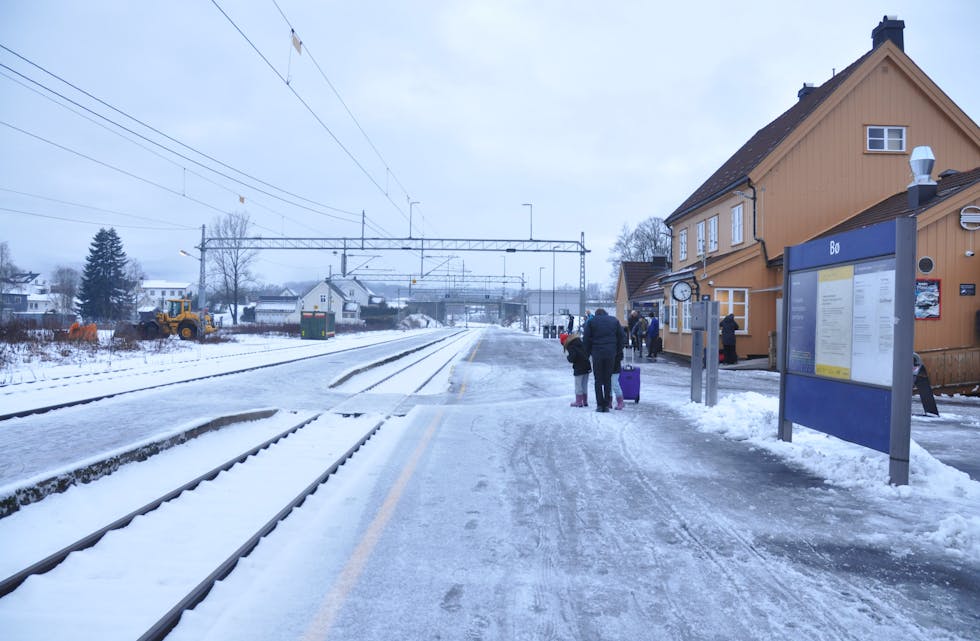 Bø stasjon Go-Ahead opnar Sørtoget på Sørlandsbanen 15. desember.