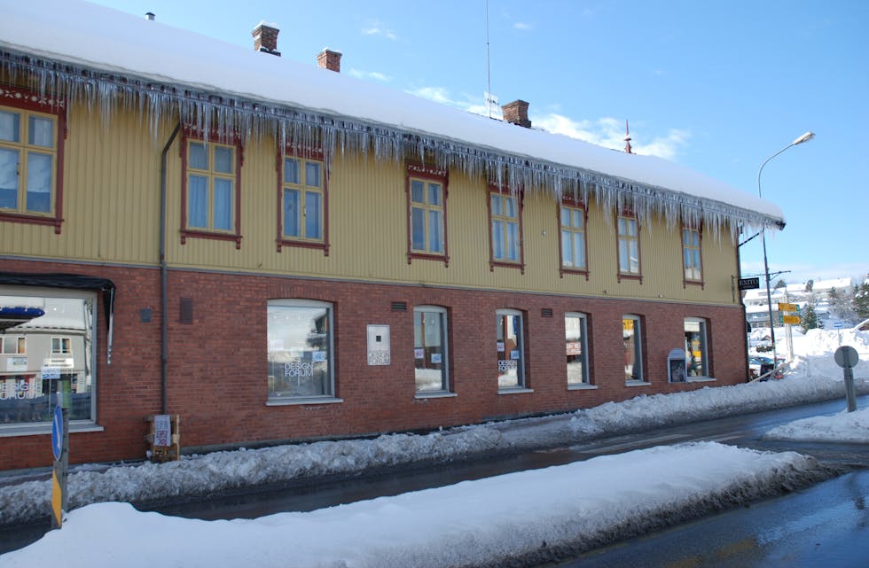 NÆRINGSVERKSEMD I GAMMAL GÅRD: Meierigården i Bøgata er eit eksempel på eit gammal bygg der det blir drive næring.