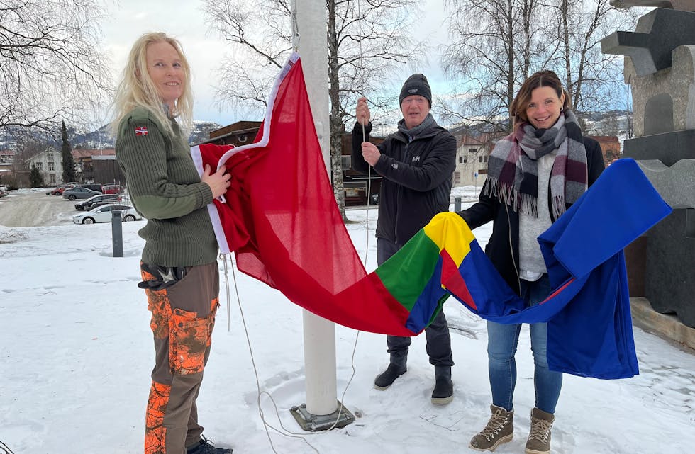 Nytt flagg i kommunen
Samenes nasjonaldag 6. februar
Midt-Telemark kommune