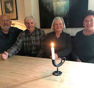KONSERT: F.v. Erling Eriksen, Torgeir Hefre, Anne Theie og Ingunn Flatland.